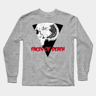 FACES OF DEATH Long Sleeve T-Shirt